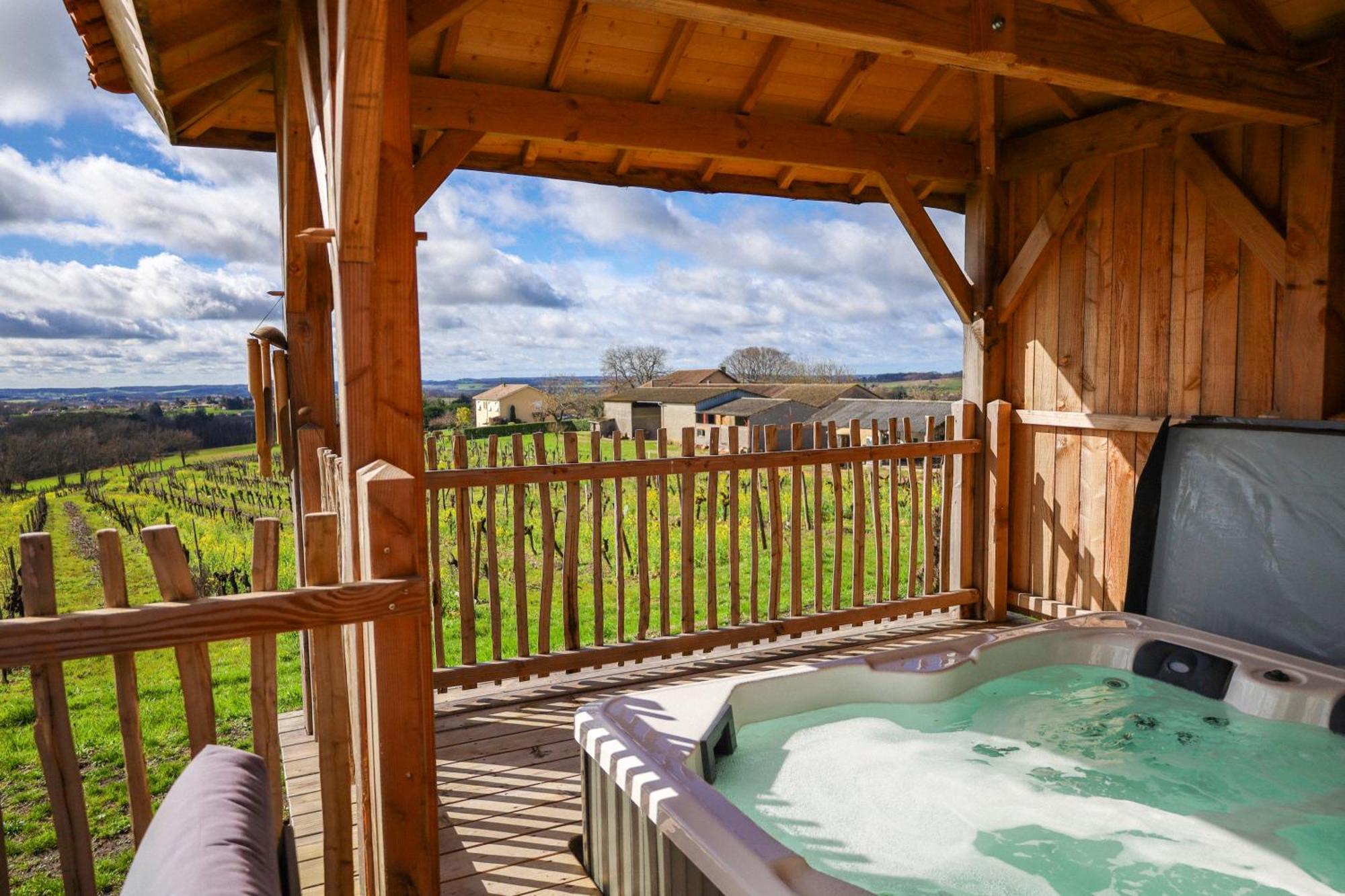 ベルジュラック Le Domaine De La Tour Des Vents Bed & Breakfast エクステリア 写真